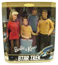 Barbie and Ken - Star Trek Edition