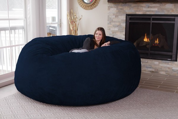 WANT: The GIANT Netflix & Chill Sack Is A 8-Foot Bean Bag Chair! - WANT: The GIANT Netflix & Chill Sack Is A 8-Foot Bean Bag Chair!